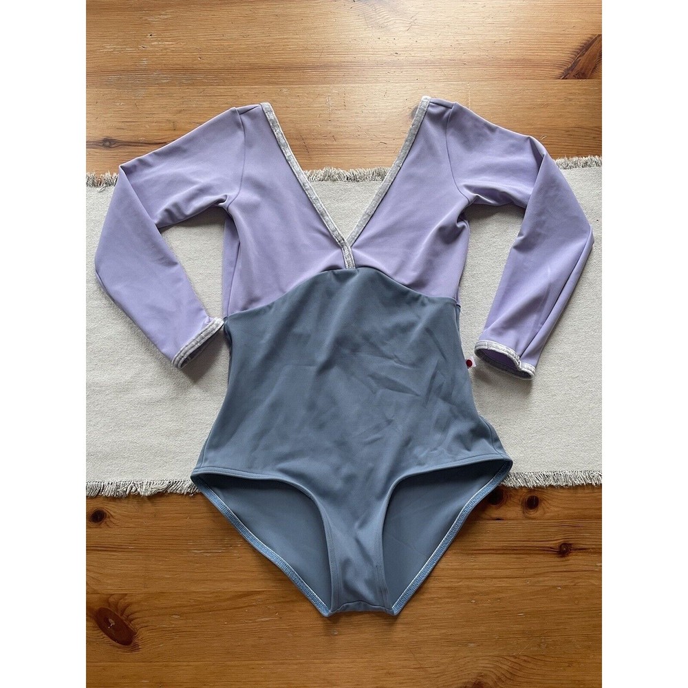 Yumiko Alicia Leotard 3/4 Sleeves Sz S-See Description for Details